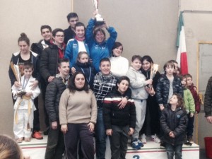 Le premiazioni del 10° Trofeo Io Faccio Judo